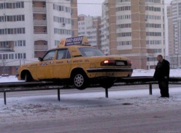 газ 31029 новое жёлтое такси