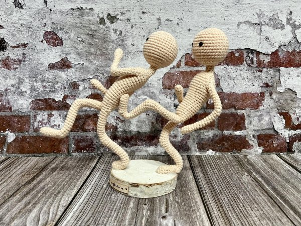 игрушка вязанная