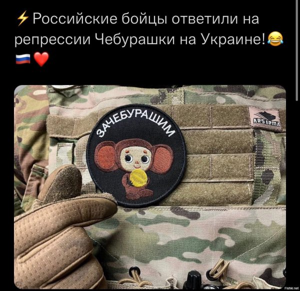 зачебурашим шеврон