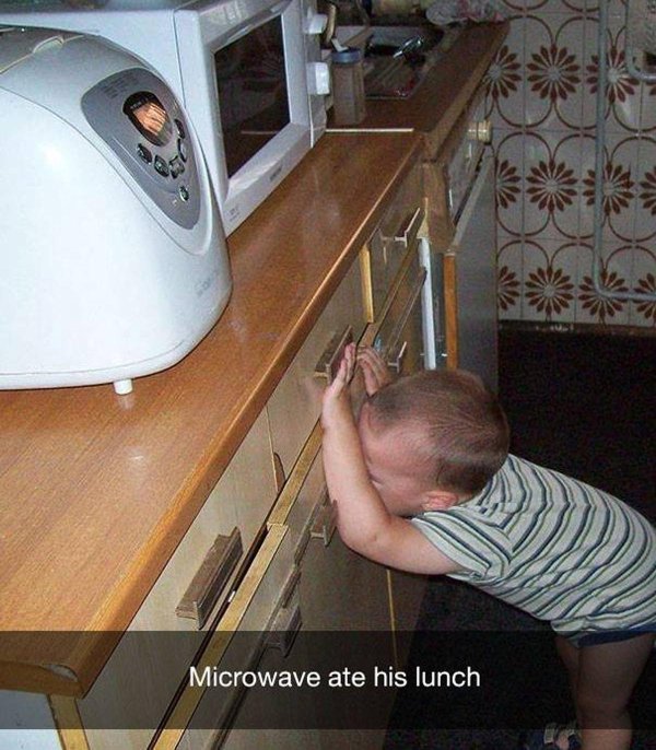 microwave oven