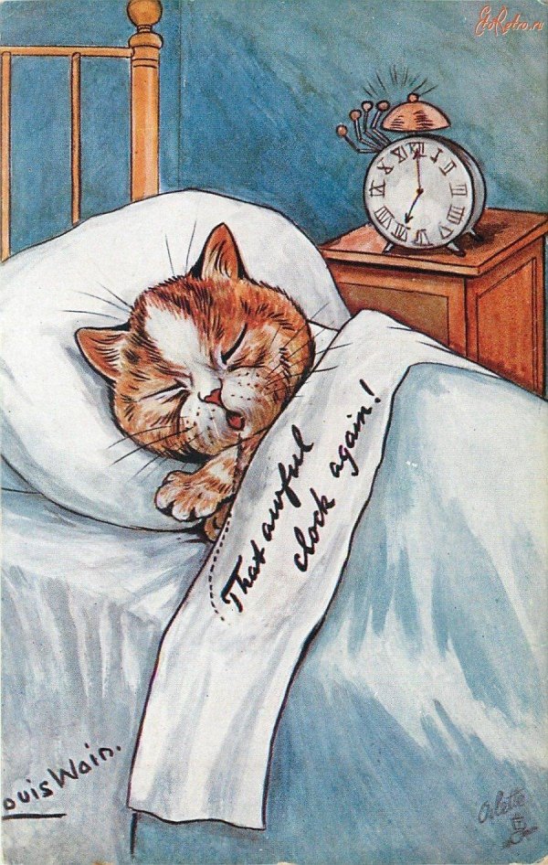 рисованные коты