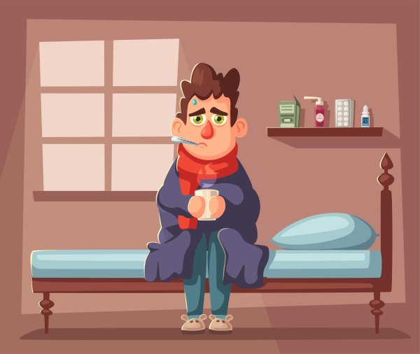 болеет человек