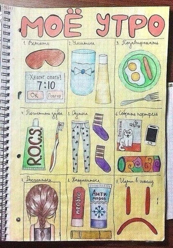 идеи для личноного дневника