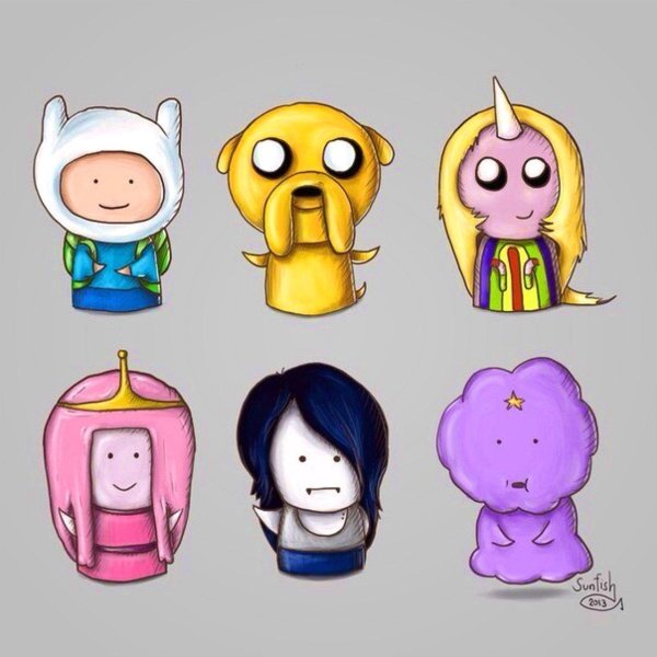 эдвенчер тайм персонажи