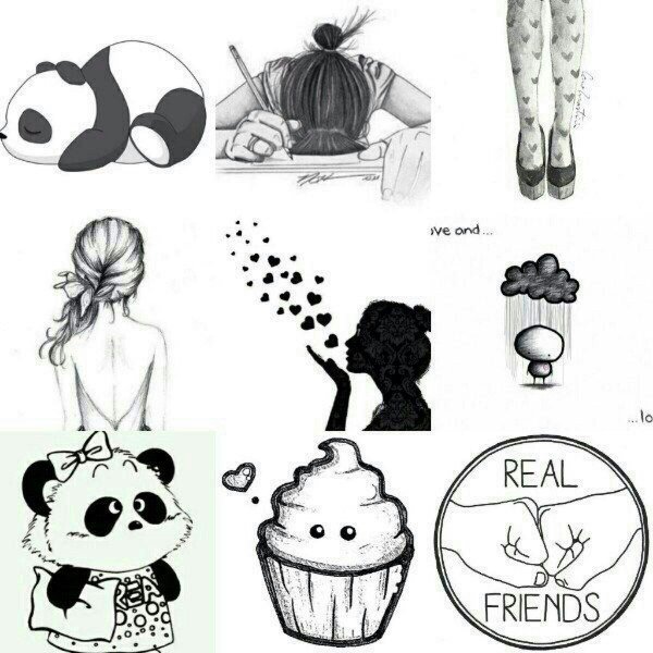 черно белые распечатки