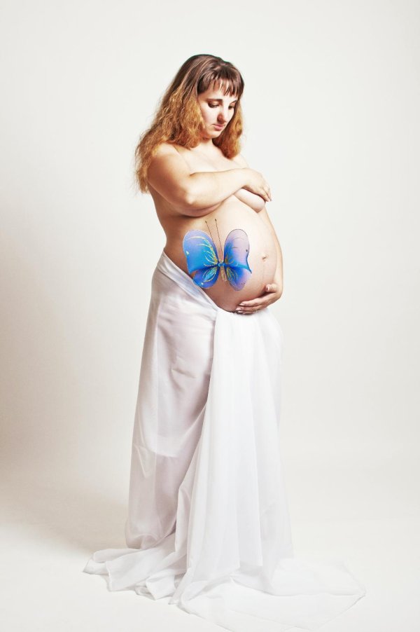 беременная фотосессия