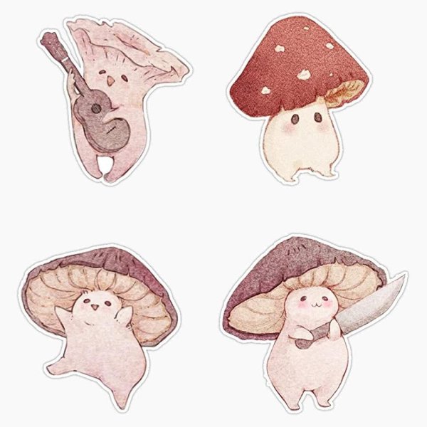 милые грибочки