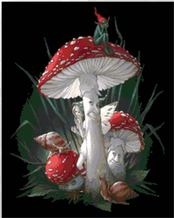 мухомор арт