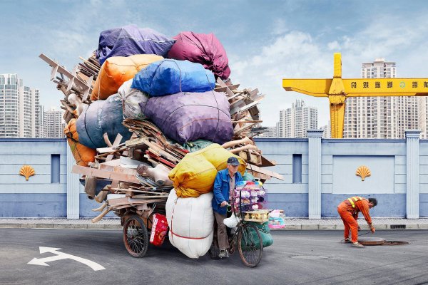 перегруженная машина