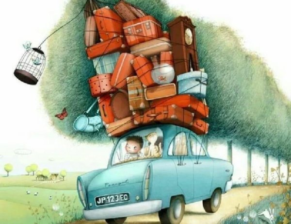 забавные иллюстрации