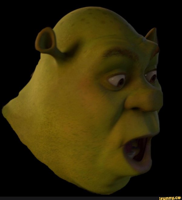 голова шрека