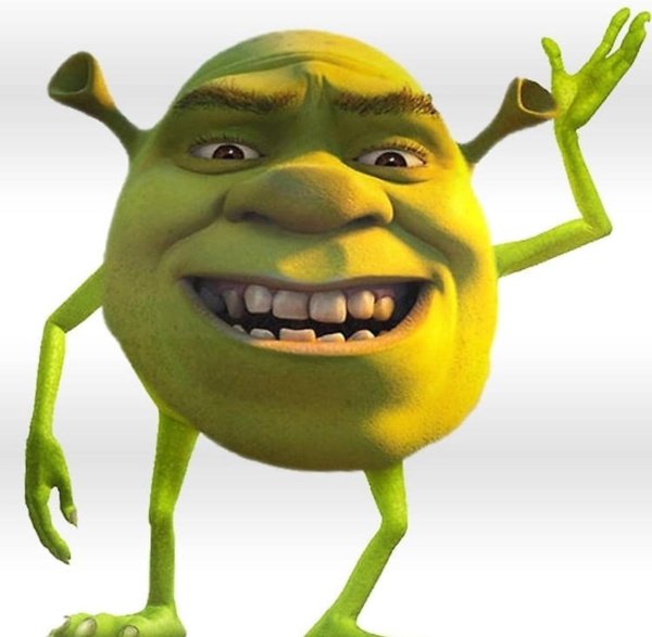 голова шрека