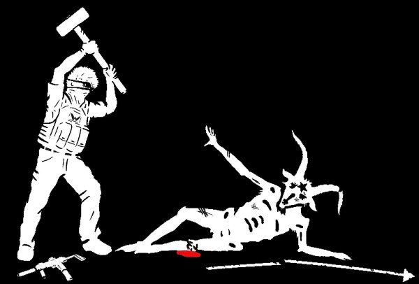 крест сатаны