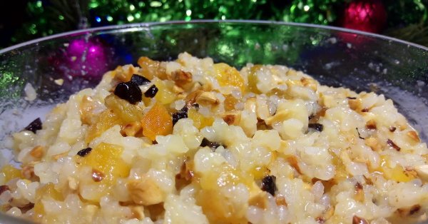 кутья рисовая с изюмом