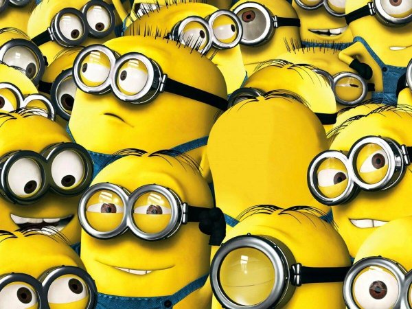 много миньонов