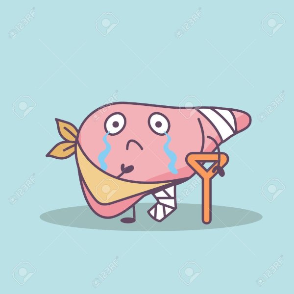 печень плачет