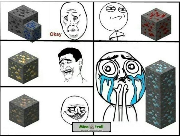 мемы майнкрафта