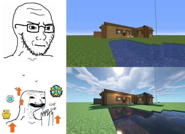 в майнкрафте дом