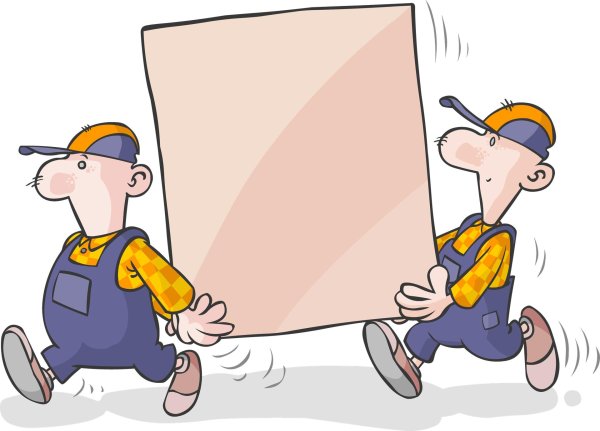 грузчики карикатура