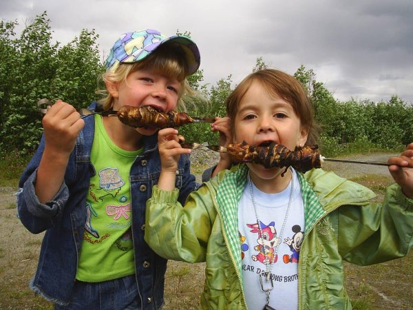 лето шашлыки