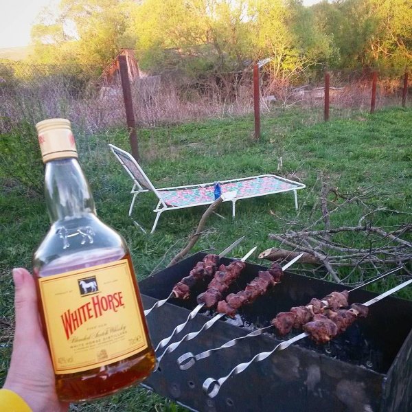 шашлычок под коньячок