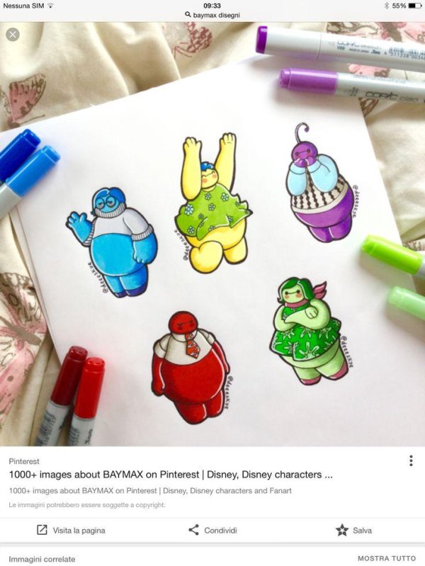 беймакс рисунок