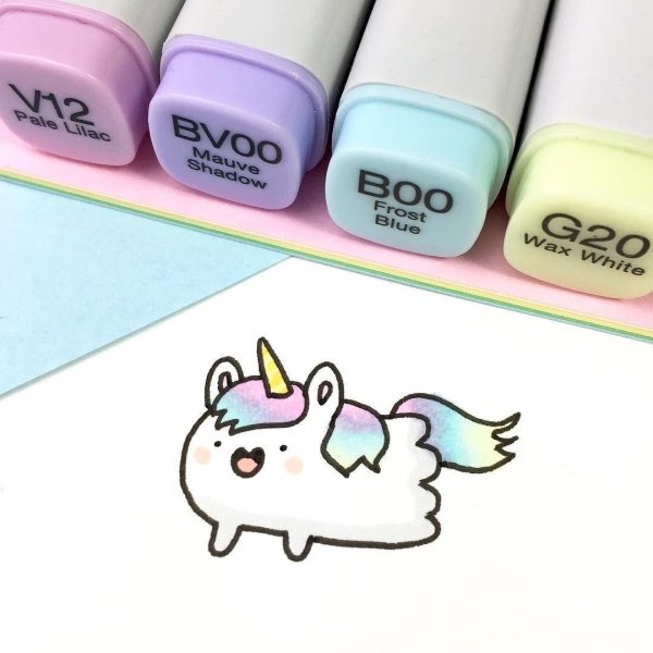 маленькие рисунки фломастерами