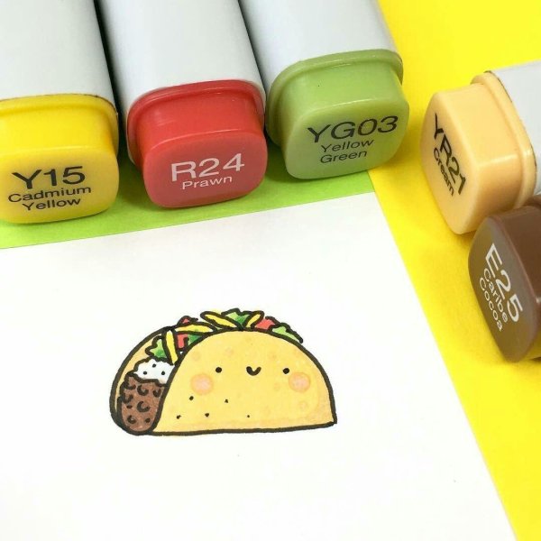 маленькие картиночки маркерами