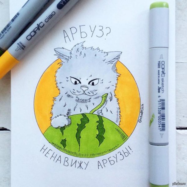 скетч маркеры рисунки