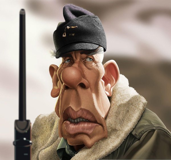 шарж известных людей