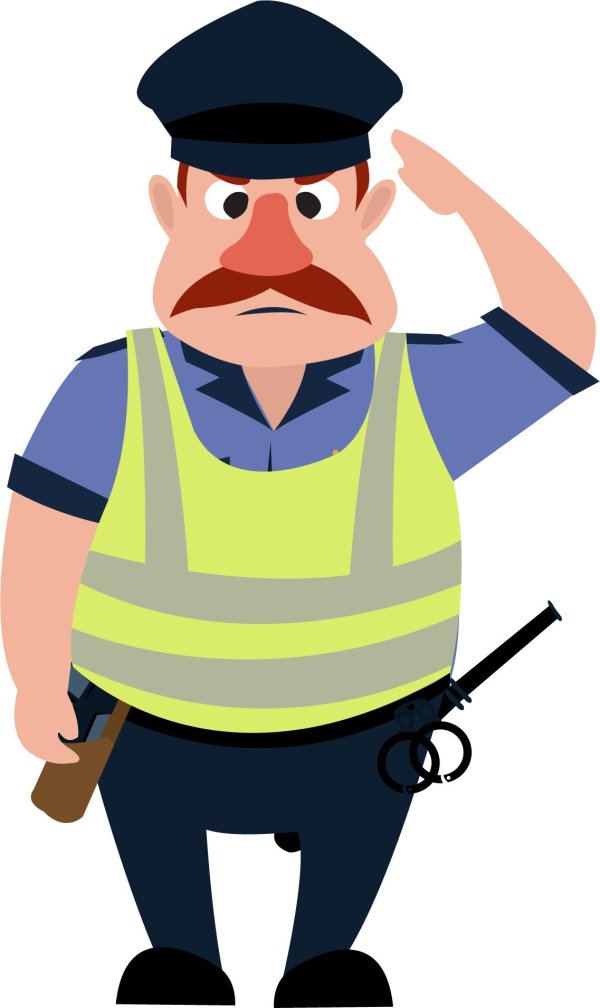 полицейский клипарт