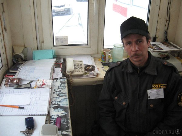 работа охранником