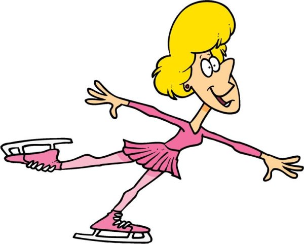 мультяшные фигуристы