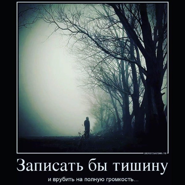 одиночество во тьме