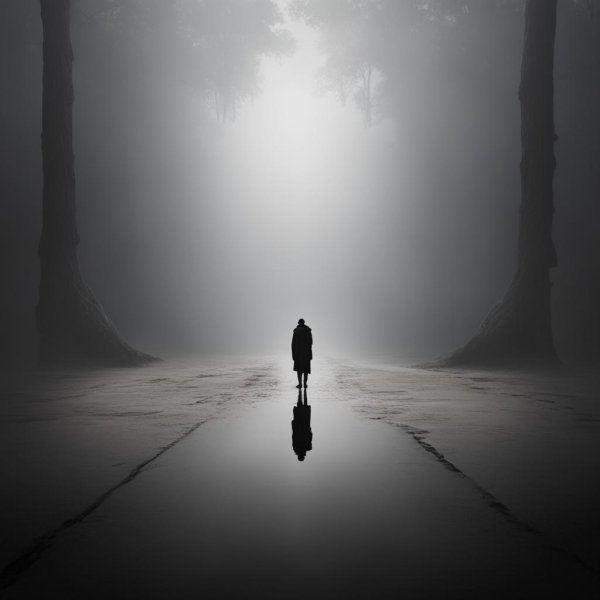 темный силуэт