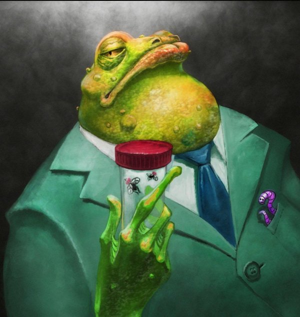 жадная жаба