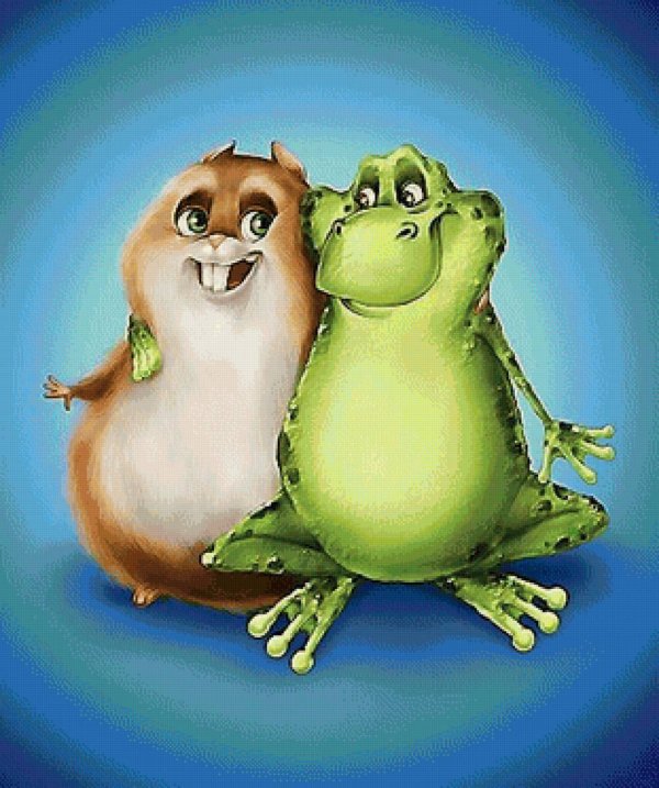 две лягушки