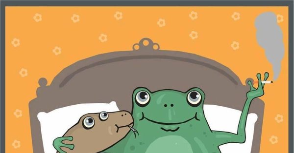 лягушки мультяшные
