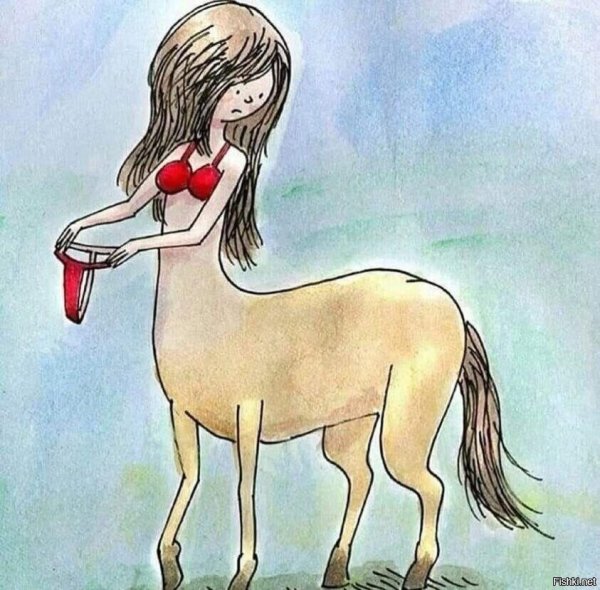 рисунок кентавра