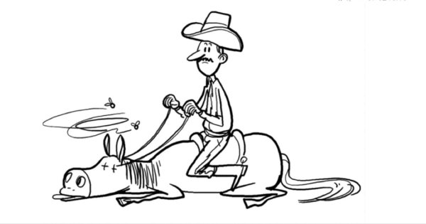 ковбой мультяшный