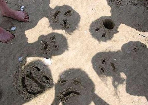 На пляже