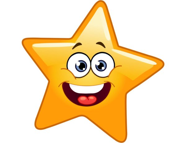 звездочки мультяшные