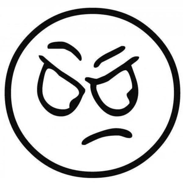 пиктограмма злость