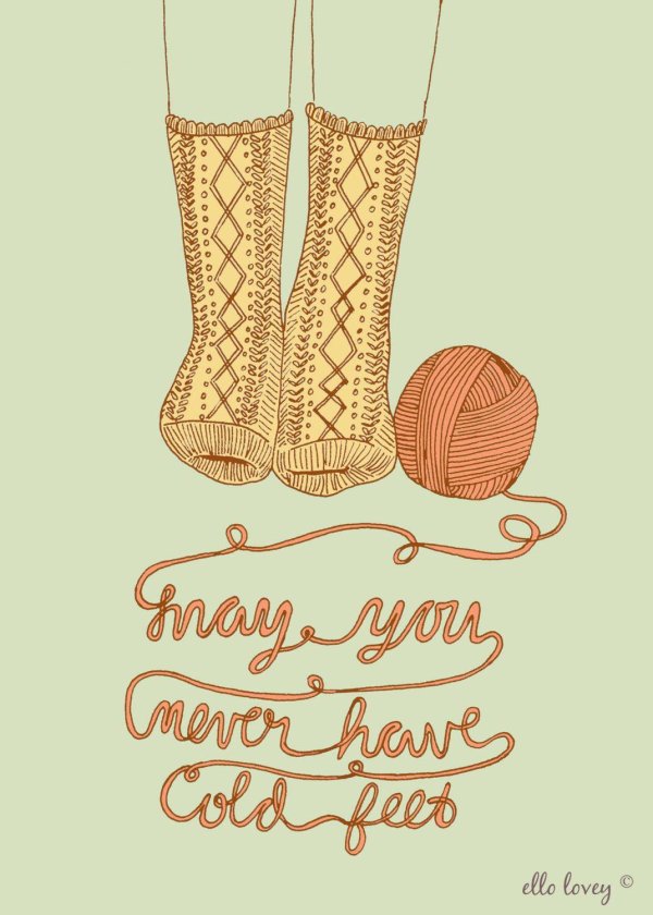 носочки рисунок