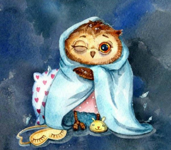 хорошего дня совушки