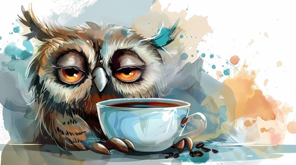 сонная сова