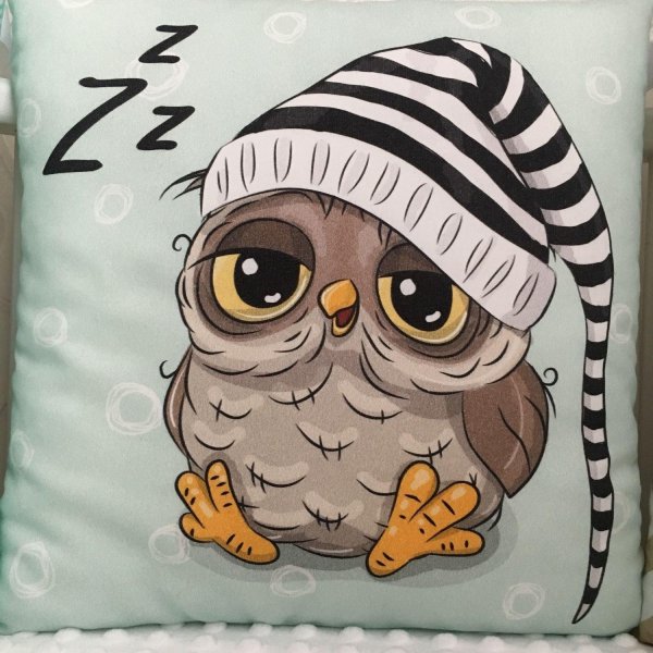 сонный совенок