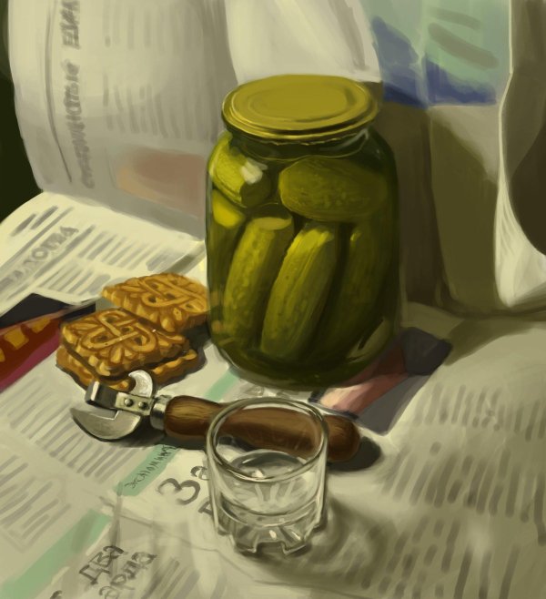 Банка с рассолом