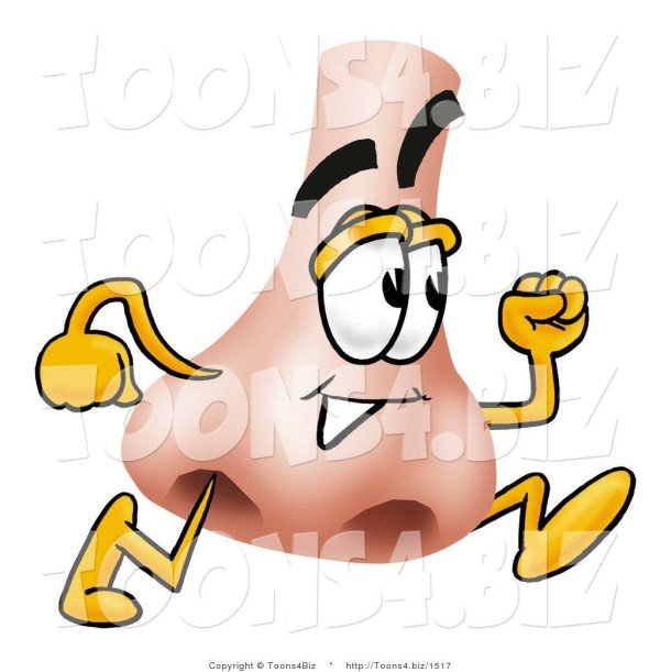 нос мультяшные