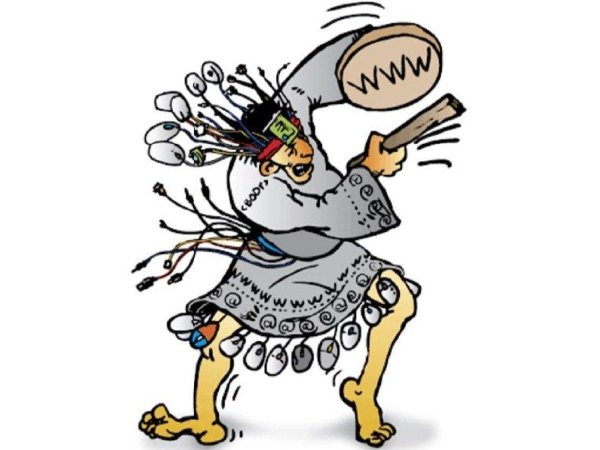 танец шамана с бубном